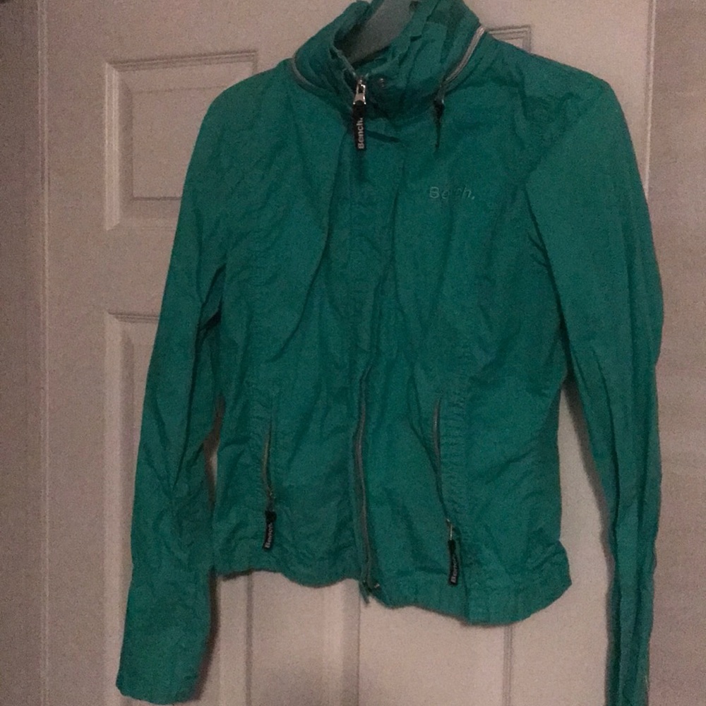 Teal Bench Jacket!!